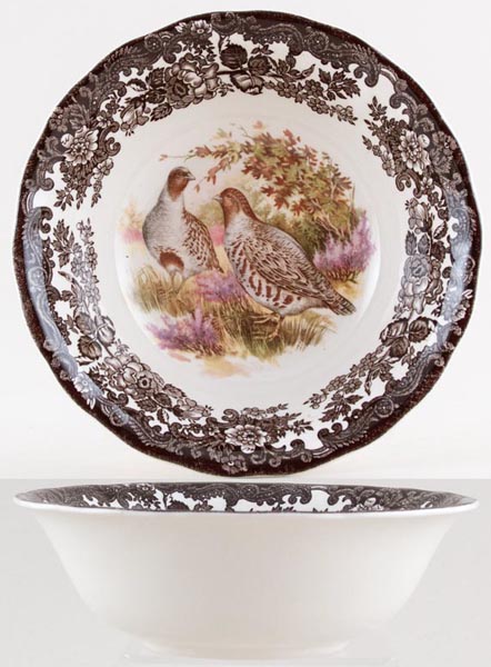 Cereal or Dessert Bowl Partridge c1970